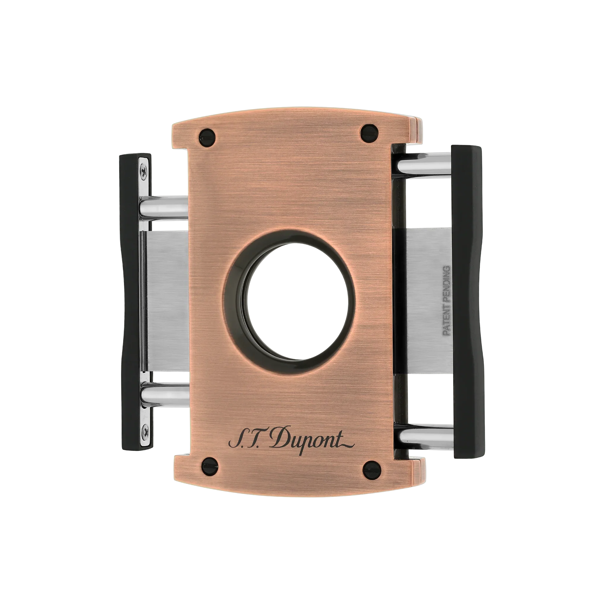 S.T. DUPONT Cigar Cutter/Coupe Cigare Brush Bronze Vintage 003421