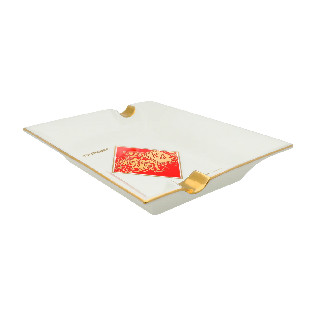 S.T. Dupont Porcelain White Romeo y Julieta Ashtray 006450