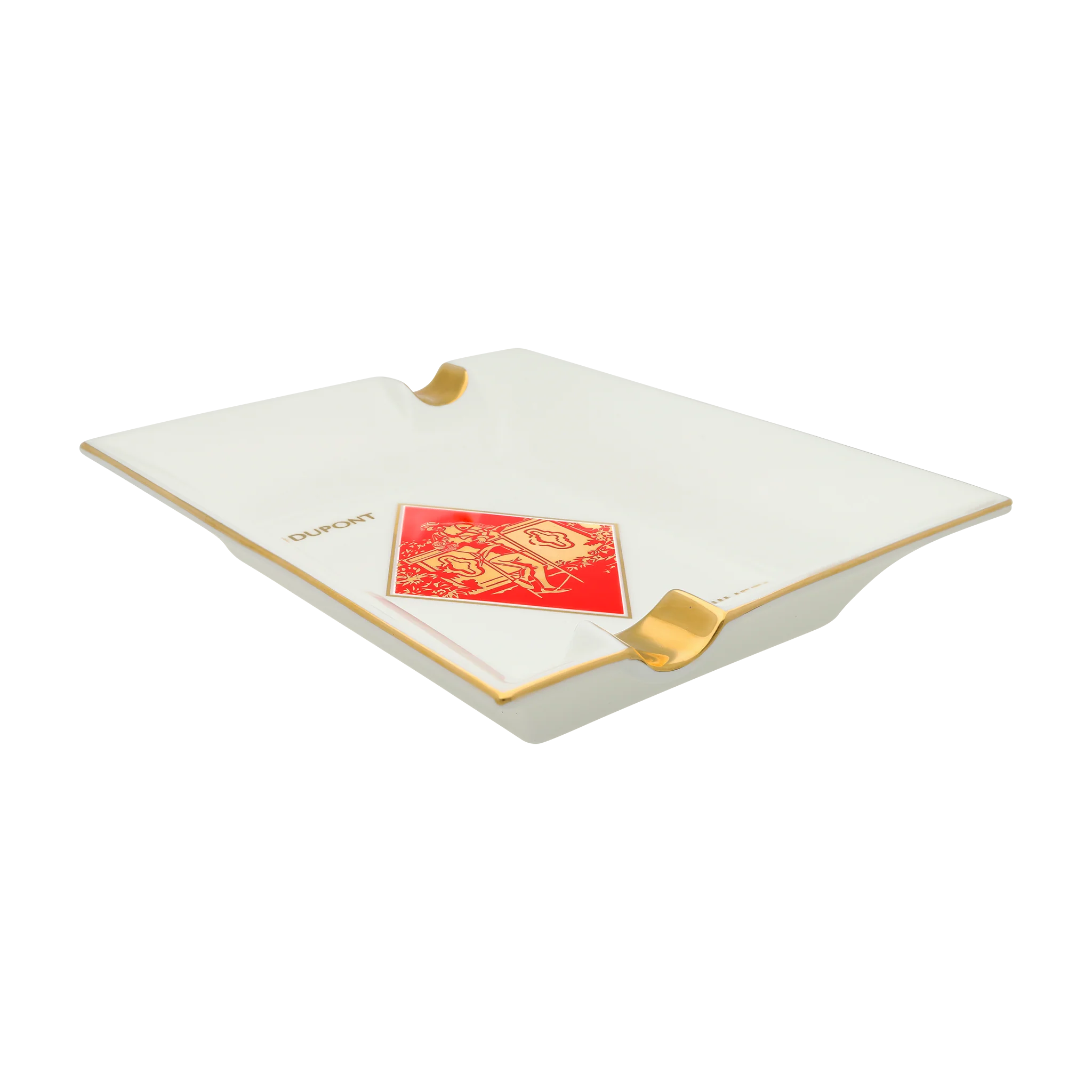 S.T. Dupont Porcelain White Romeo y Julieta Ashtray 006450