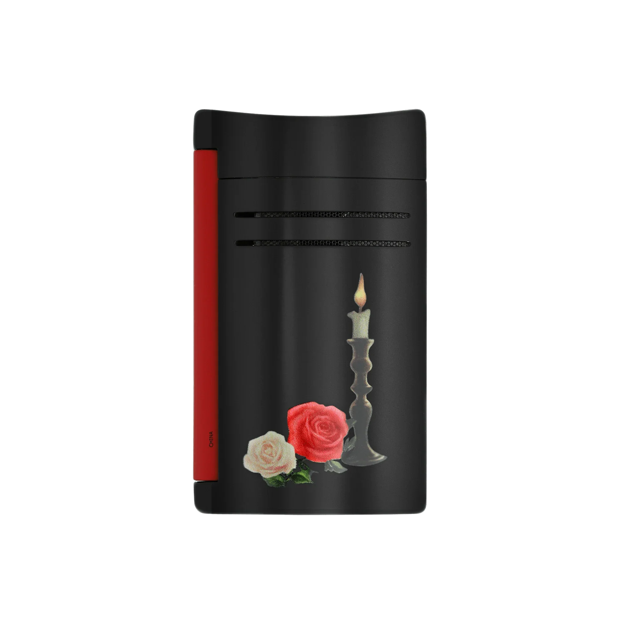 S.T. DUPONT Maxijet Memento Mori Black Lighter/Briquet 020394