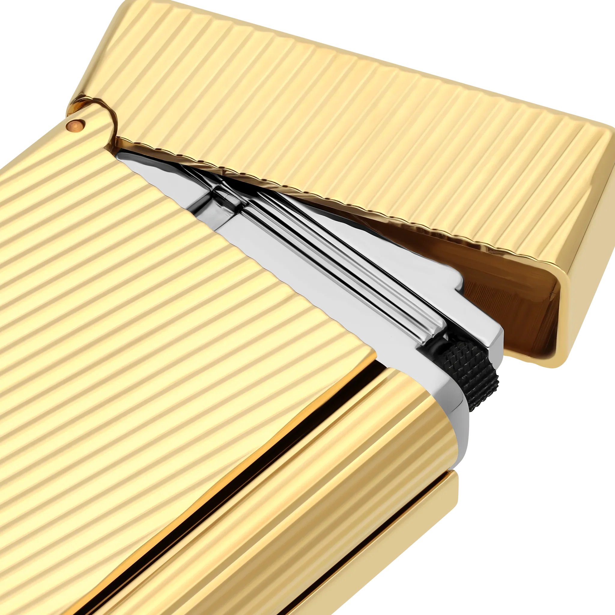 INITIAL DIAGONAL GOLD LIGHTER/BRIQUET 020831