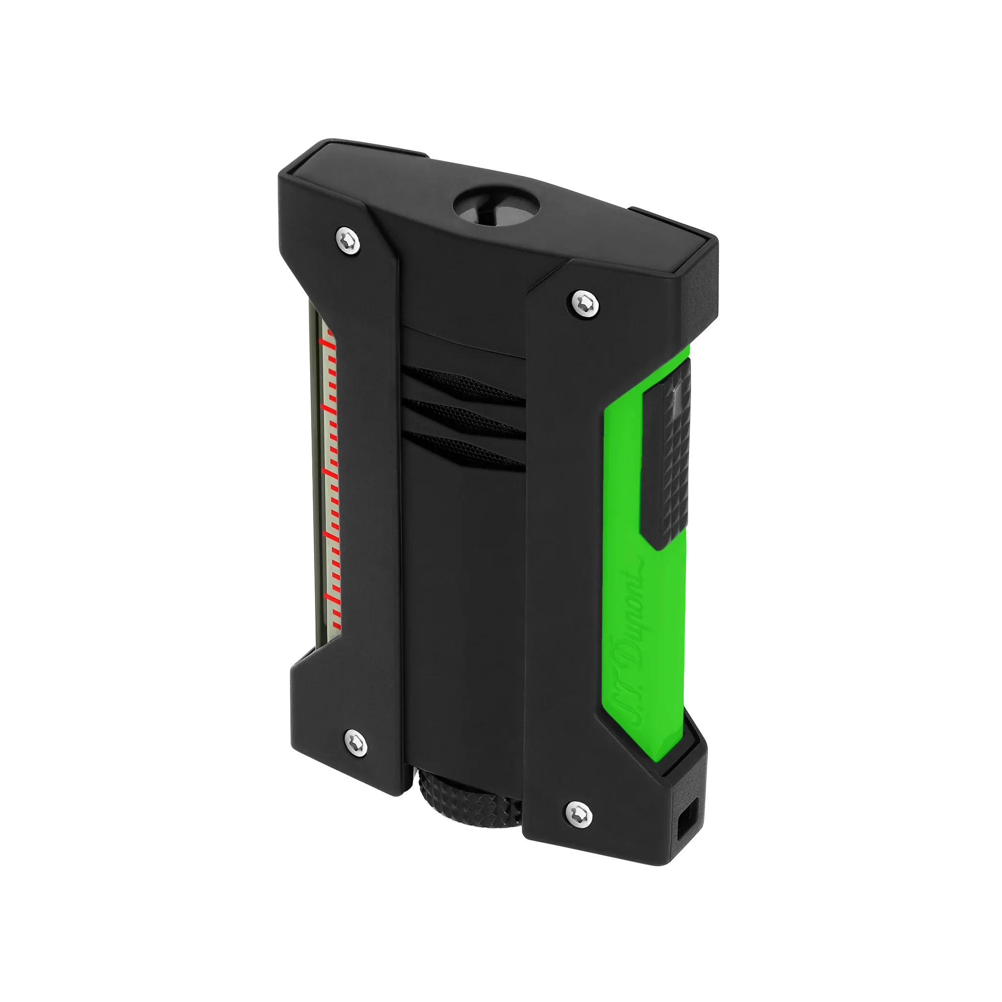 S.T. DUPONT Defi Extreme Matt Neon Green Lighter/Briquet 021417