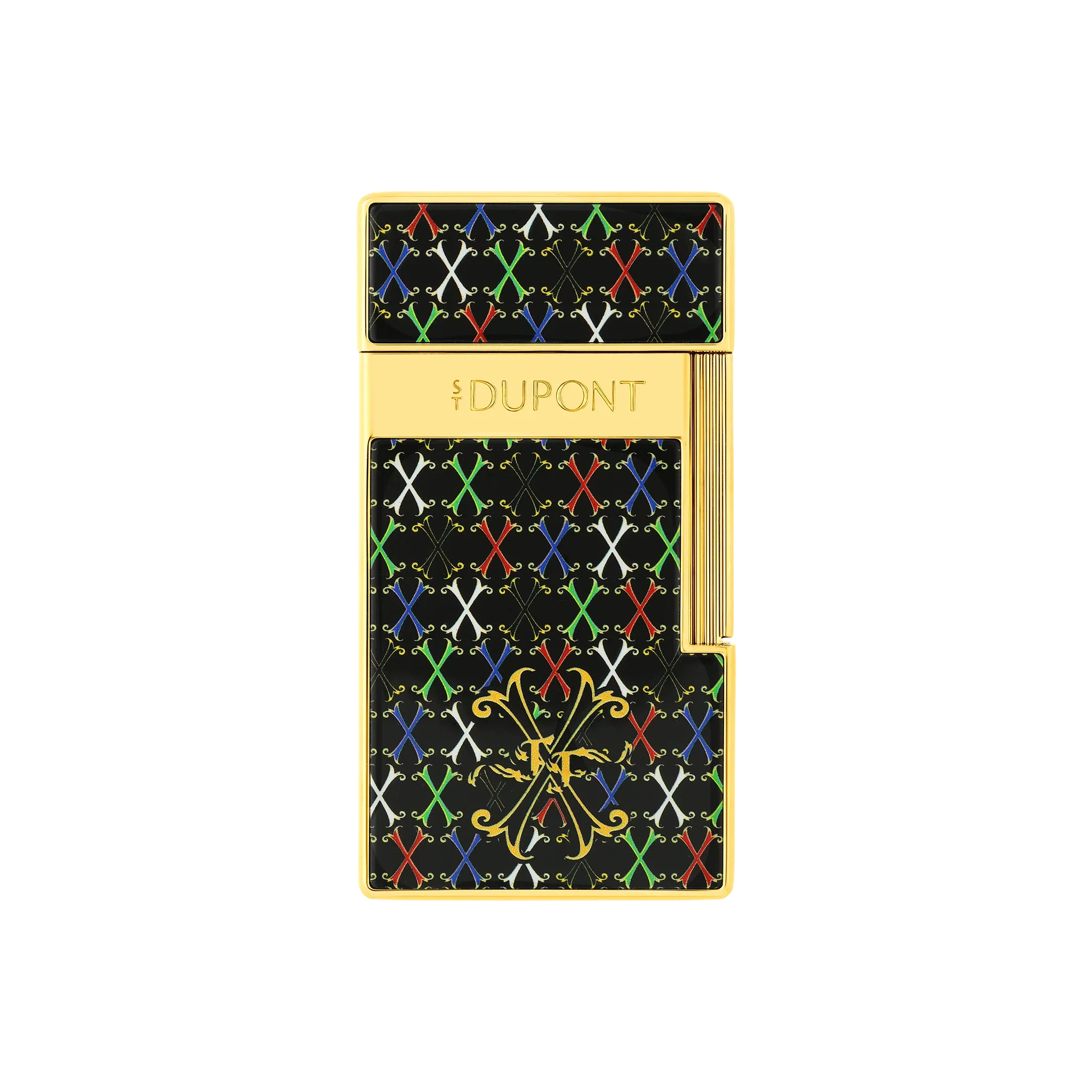 S.T. Dupont Biggy Fuente Multicolor Lacquered Lighter/Briquet 025060