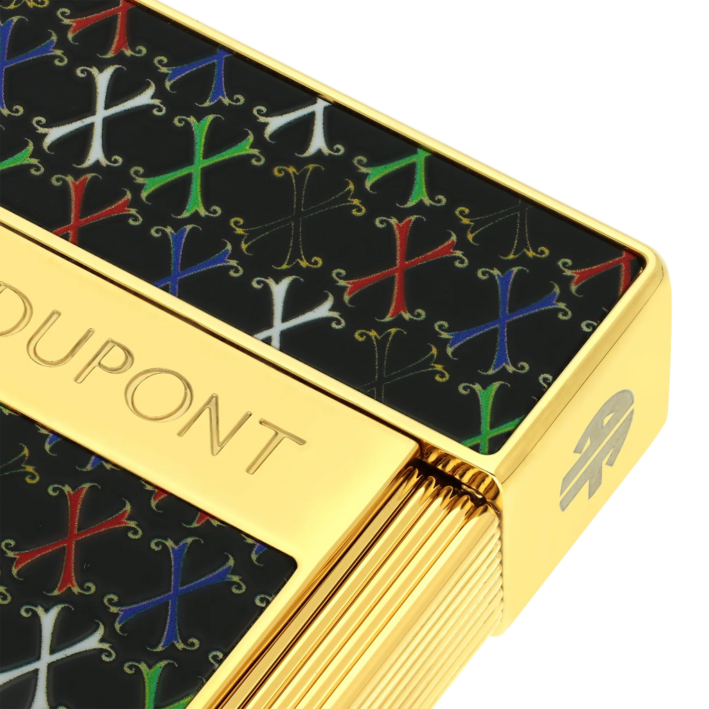 S.T. Dupont Biggy Fuente Multicolor Lacquered Lighter/Briquet 025060