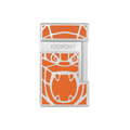 S.T. Dupont Slimmy Orlinski Lacquered Orange Lighter/Briquet 028063