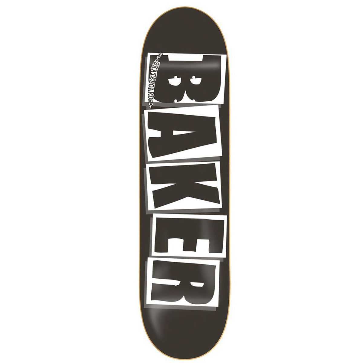 Baker Deck LOGO BLACK/WHITE 8.0"