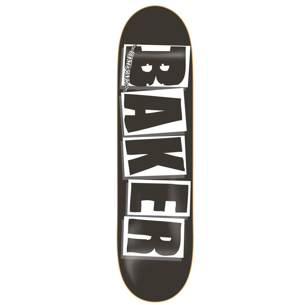Baker Deck Logo Black/White 8.475"