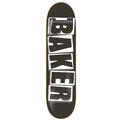 Baker Deck Logo Black/White 8.475"