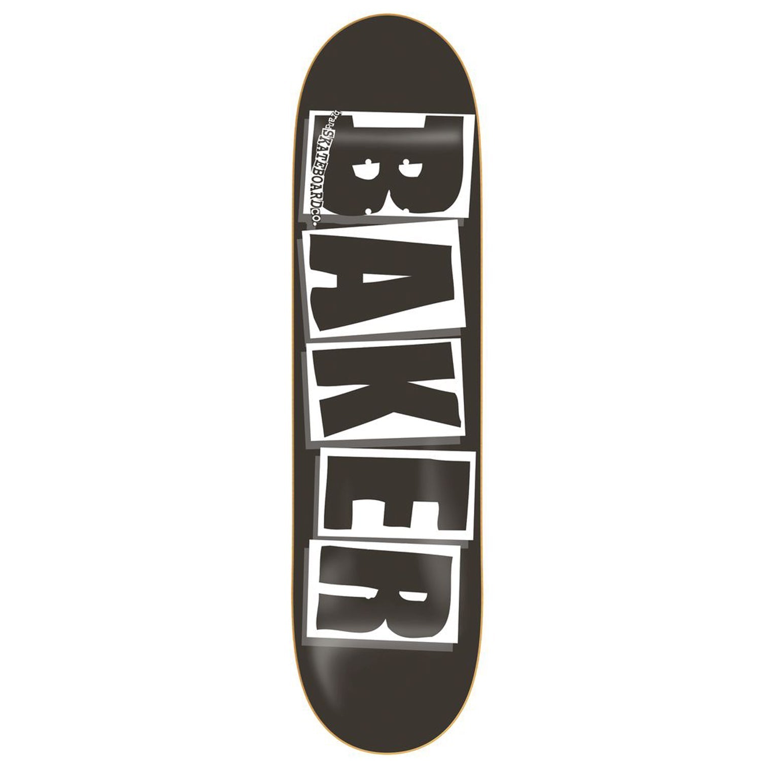 Baker Deck Logo Black/White 8.475"