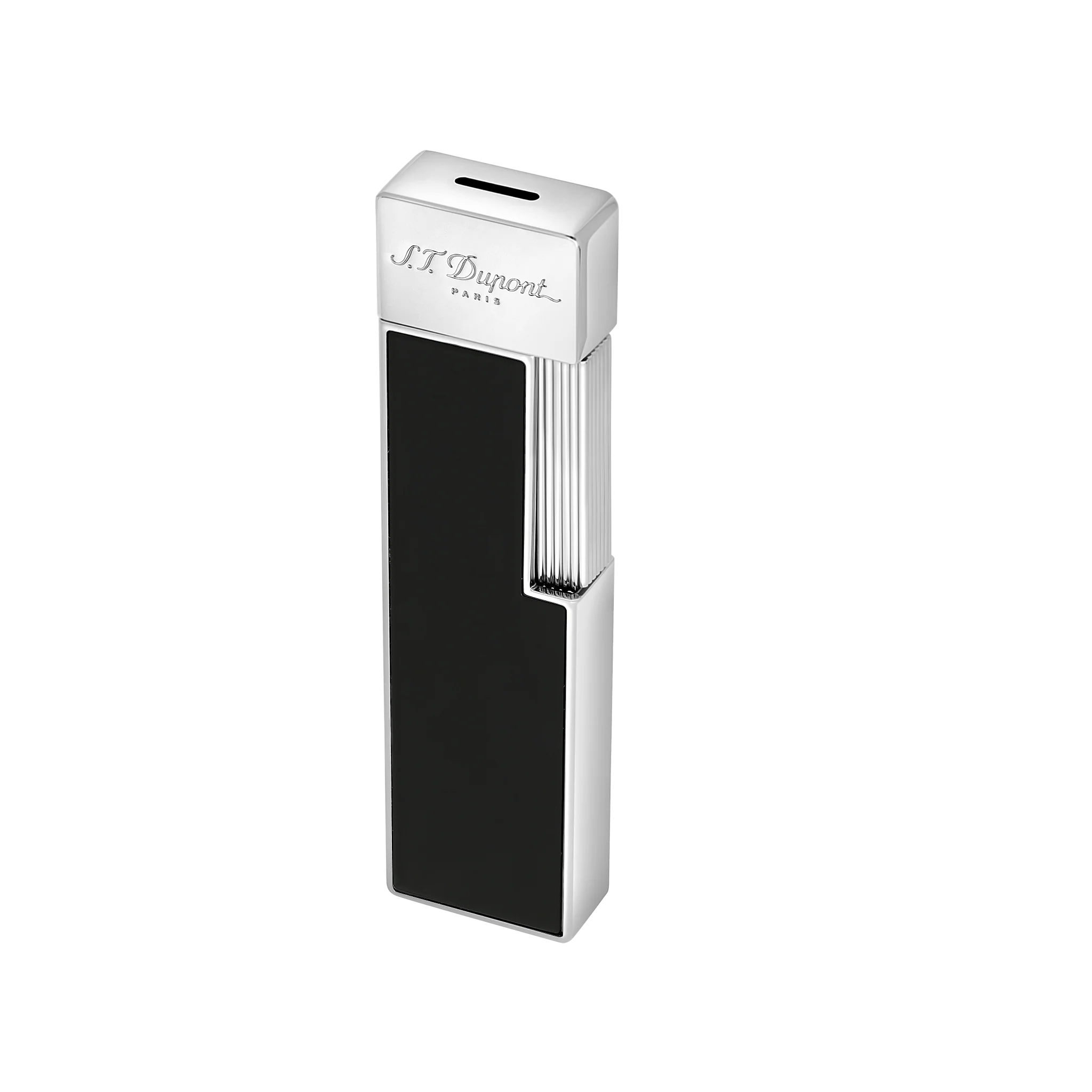 S.T. DUPONT Twiggy Chrome Black Lighter/Briquet 030001
