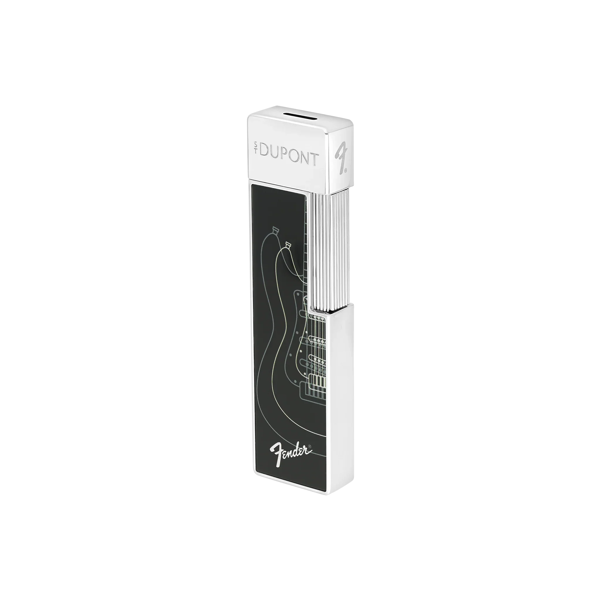 S.T. DUPONT Twiggy Fender Black Lighter/Briquet 030025
