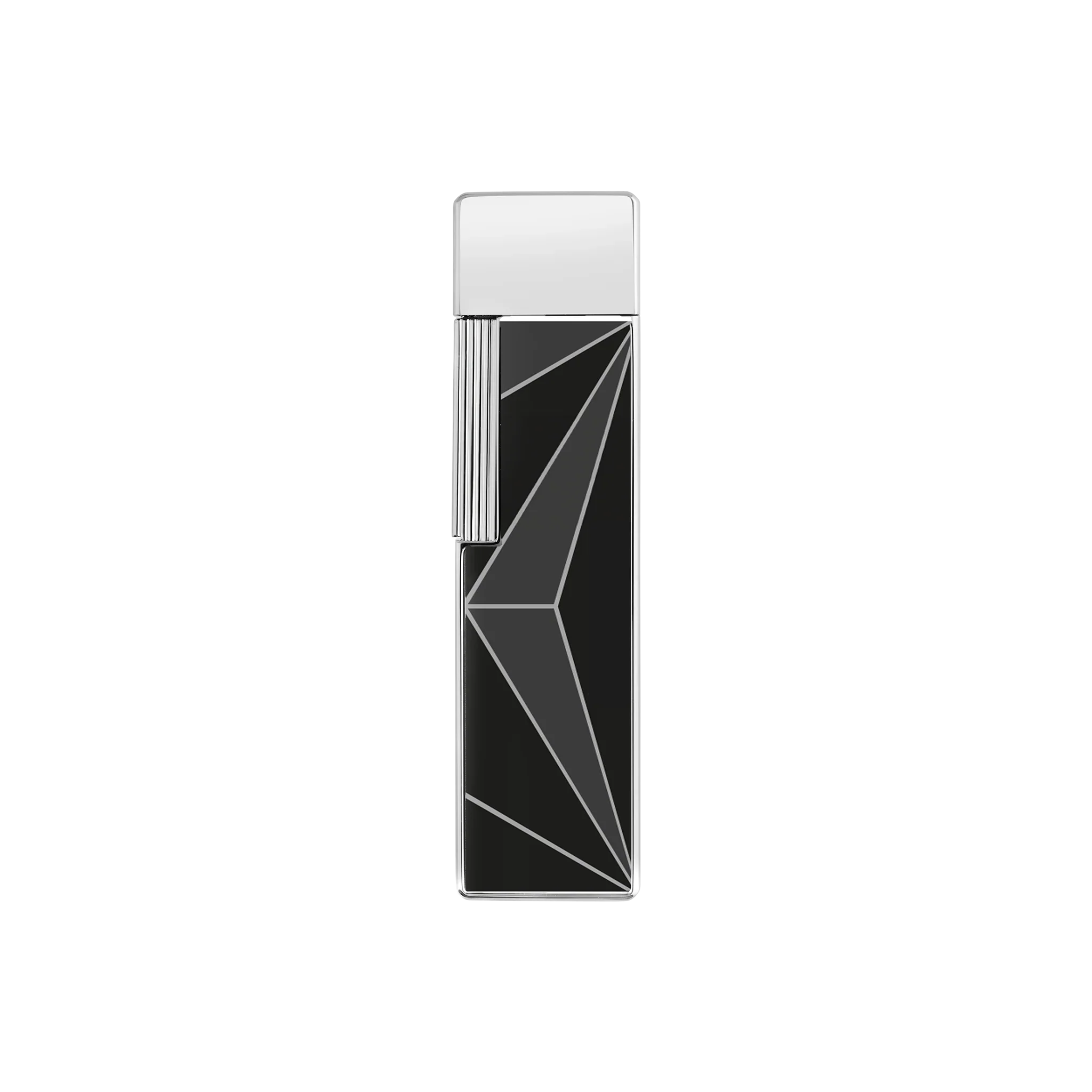 S.T. DUPONT Twiggy Chrome Fire X Black Lighter/Briquet 030070