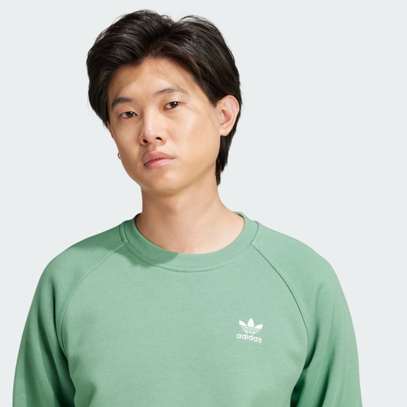 Men's adidas Trefoil Essentials Crew Sweatshirt