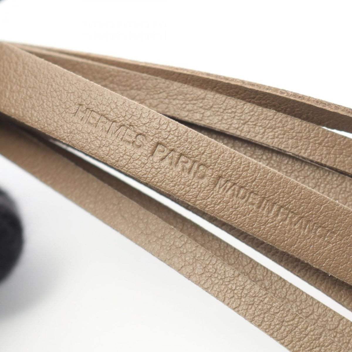 Hermes Belt Leather Gray