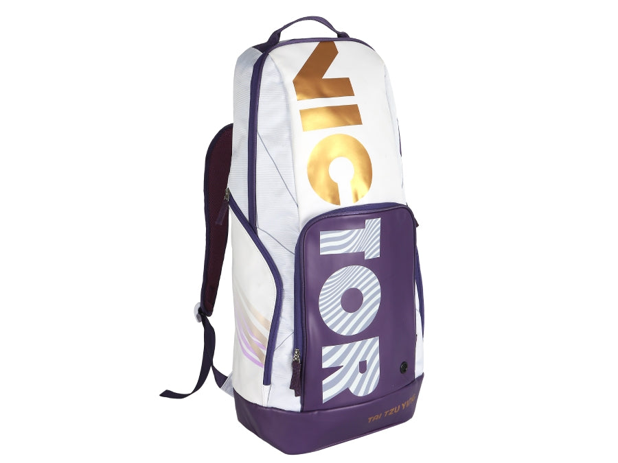 Victor Tai Tzu Ying Long Backpack [9 PK] (White)