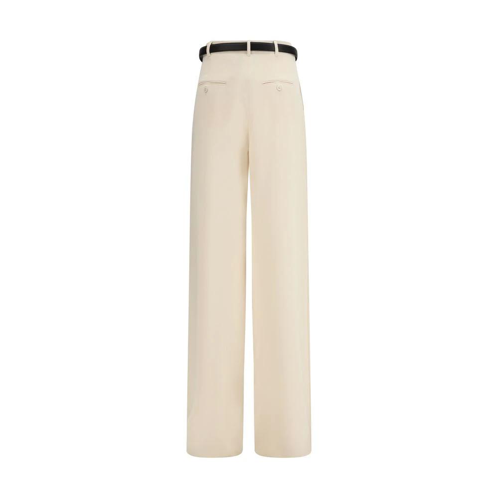 Max Mara Beige Triacetate Dress Pants