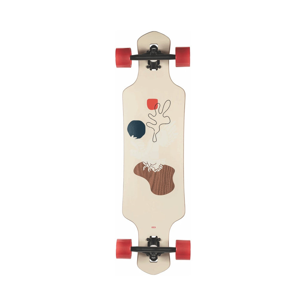 Globe Longboard Geminon 35 Walnut/Cockatoo 9" x 35" Drop Through