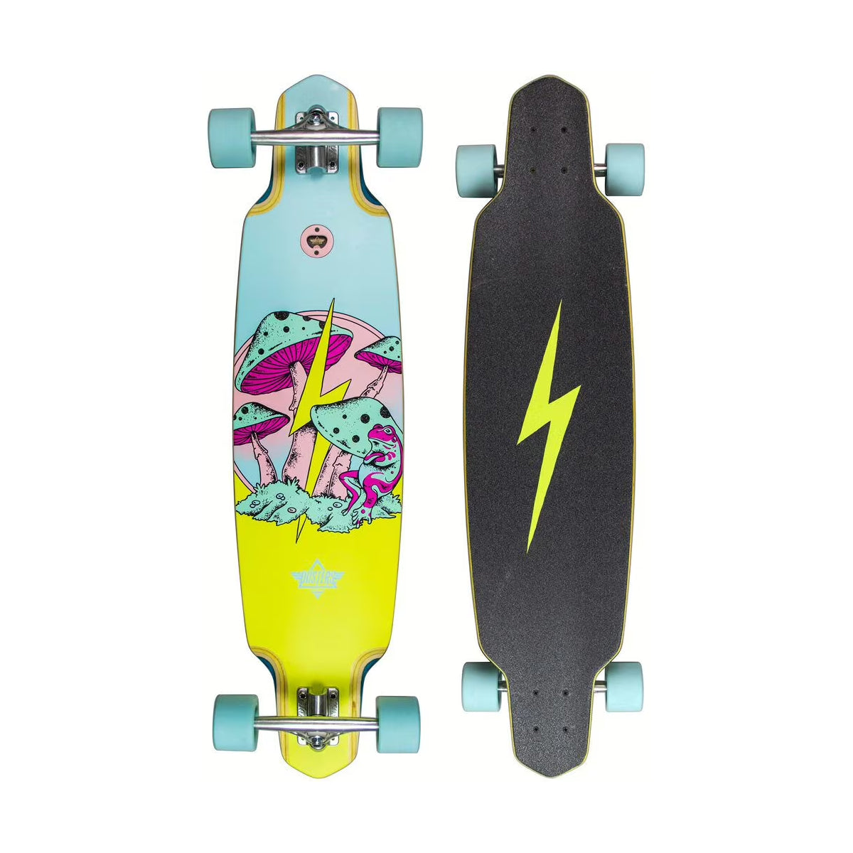 Dusters California Longboard Fungi Symmetrical 9.125" x 38" Built in Bottle Opener