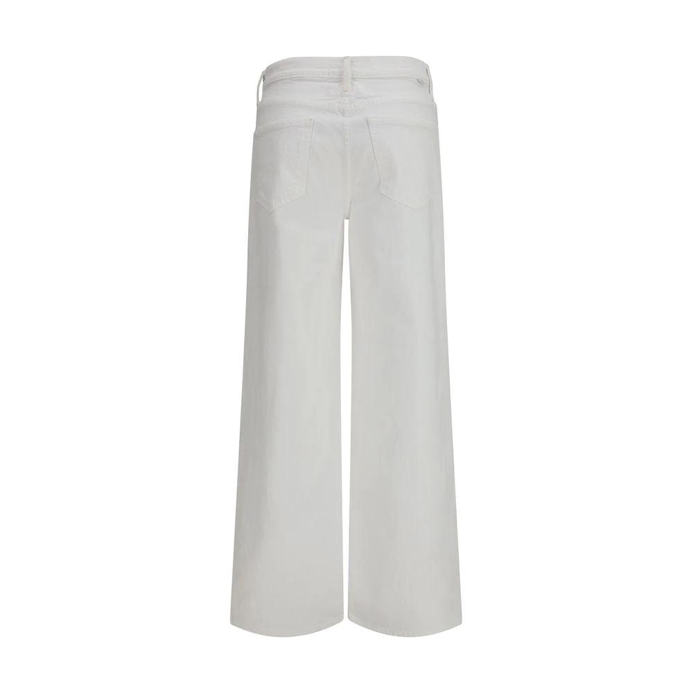 Mother Denim White Cotton Jeans Denim