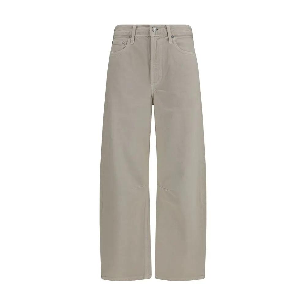 Citizens of Humanity Beige Cotton Jeans Denim