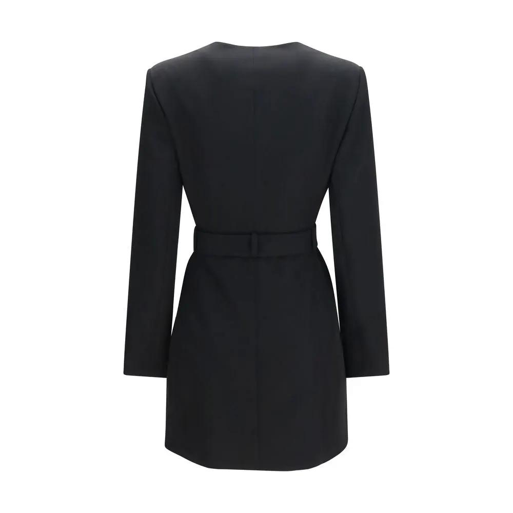 Balmain Black Wool Oves Aries Blazer