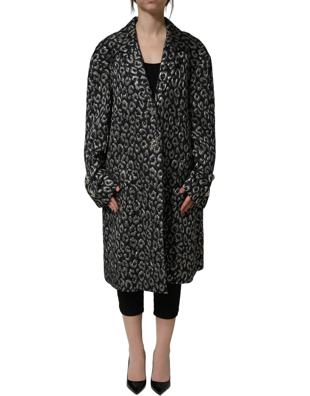 Di Stavnitser Brown Mohair Belted Long Trench Coat Jacket