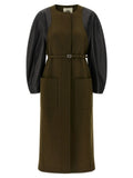 Fendi Bicolor Viscose Coat