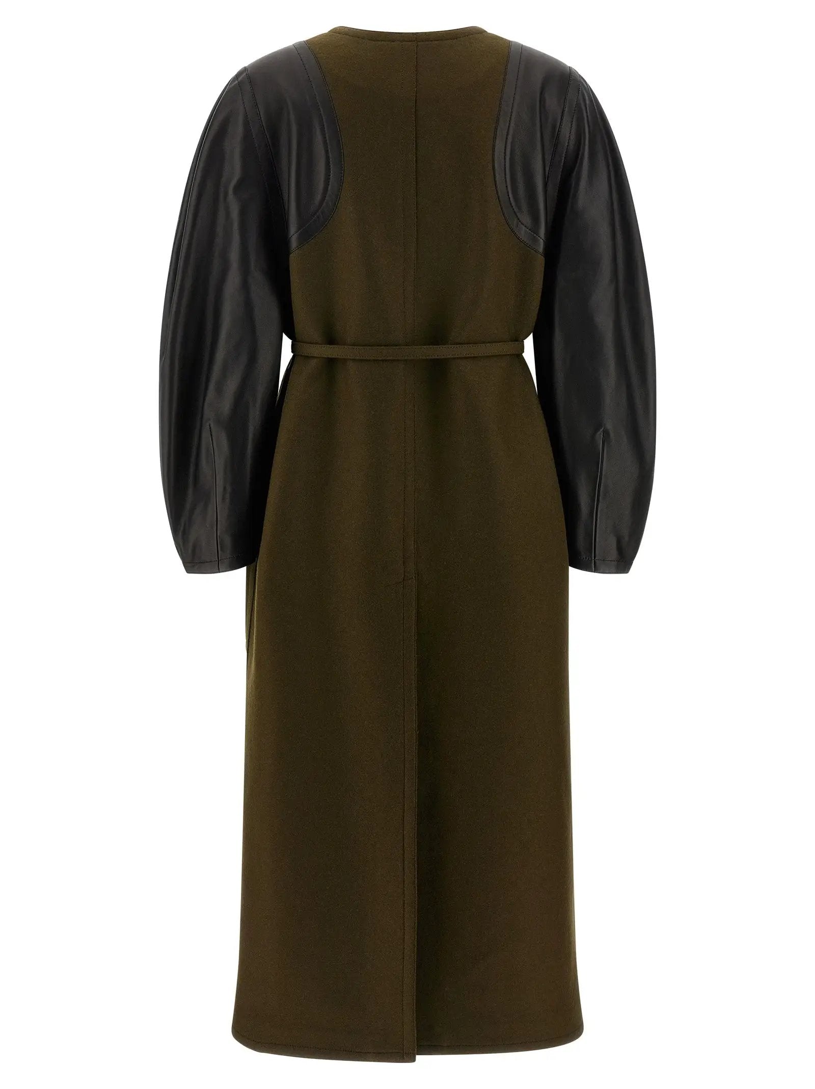 Fendi Bicolor Viscose Coat
