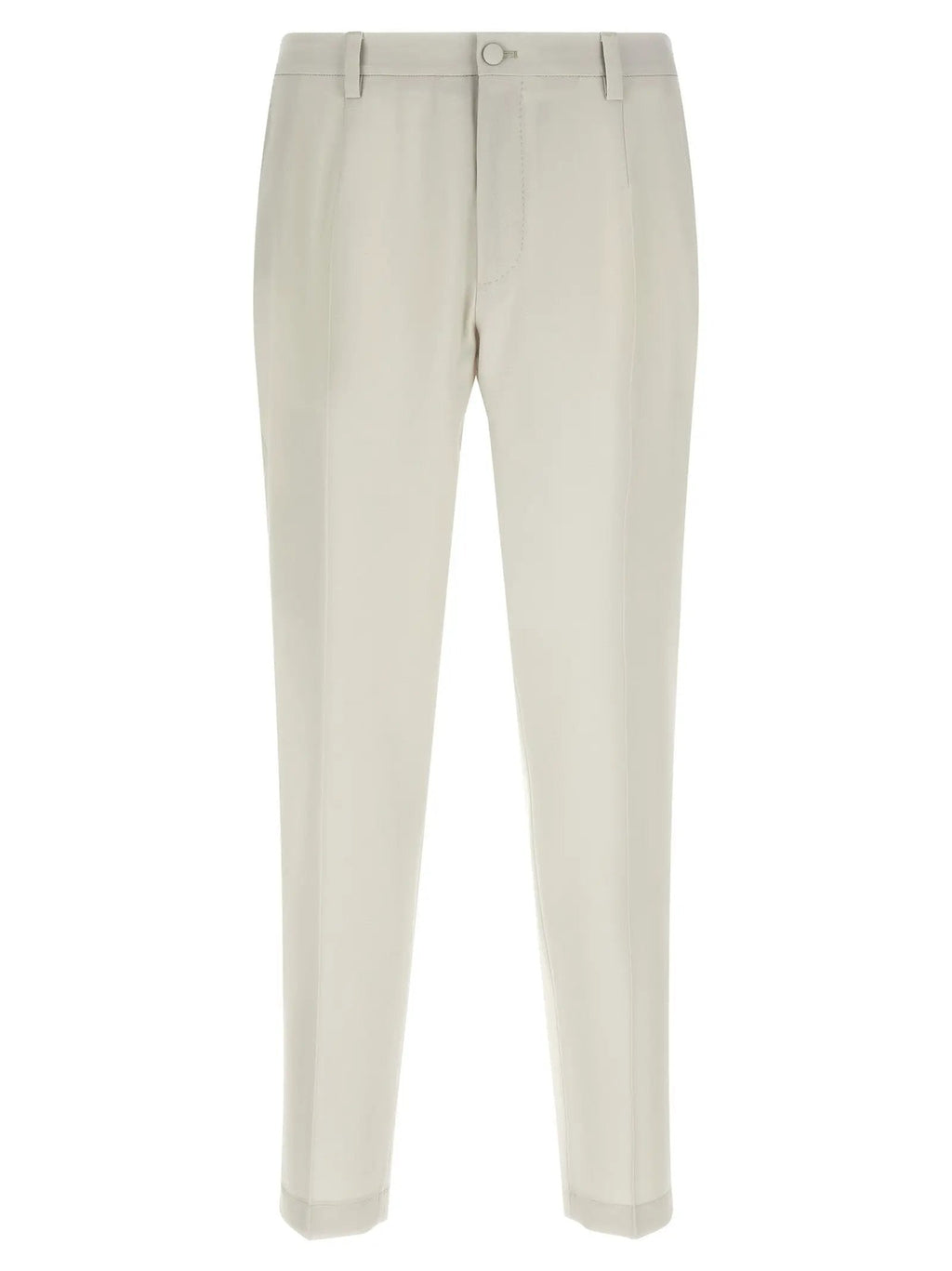 Dolce & Gabbana Beige Virgin Wool Dress Pants