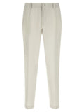 Dolce & Gabbana Beige Virgin Wool Dress Pants