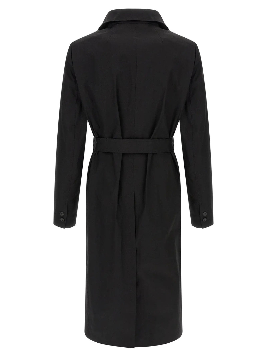 Rick Owens Black Cotton Coat