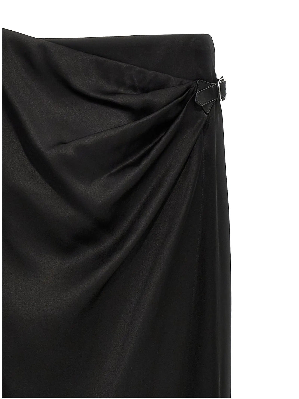 Tom Ford Black Silk Mini Skirt