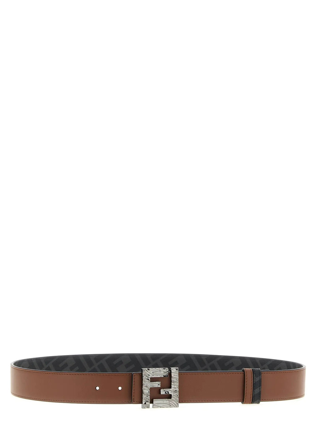 Fendi Multicolor Calfskin Leather Belt