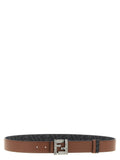 Fendi Multicolor Calfskin Leather Belt