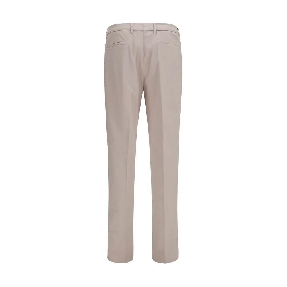 Brunello Cucinelli Beige Cotton Chino Pants