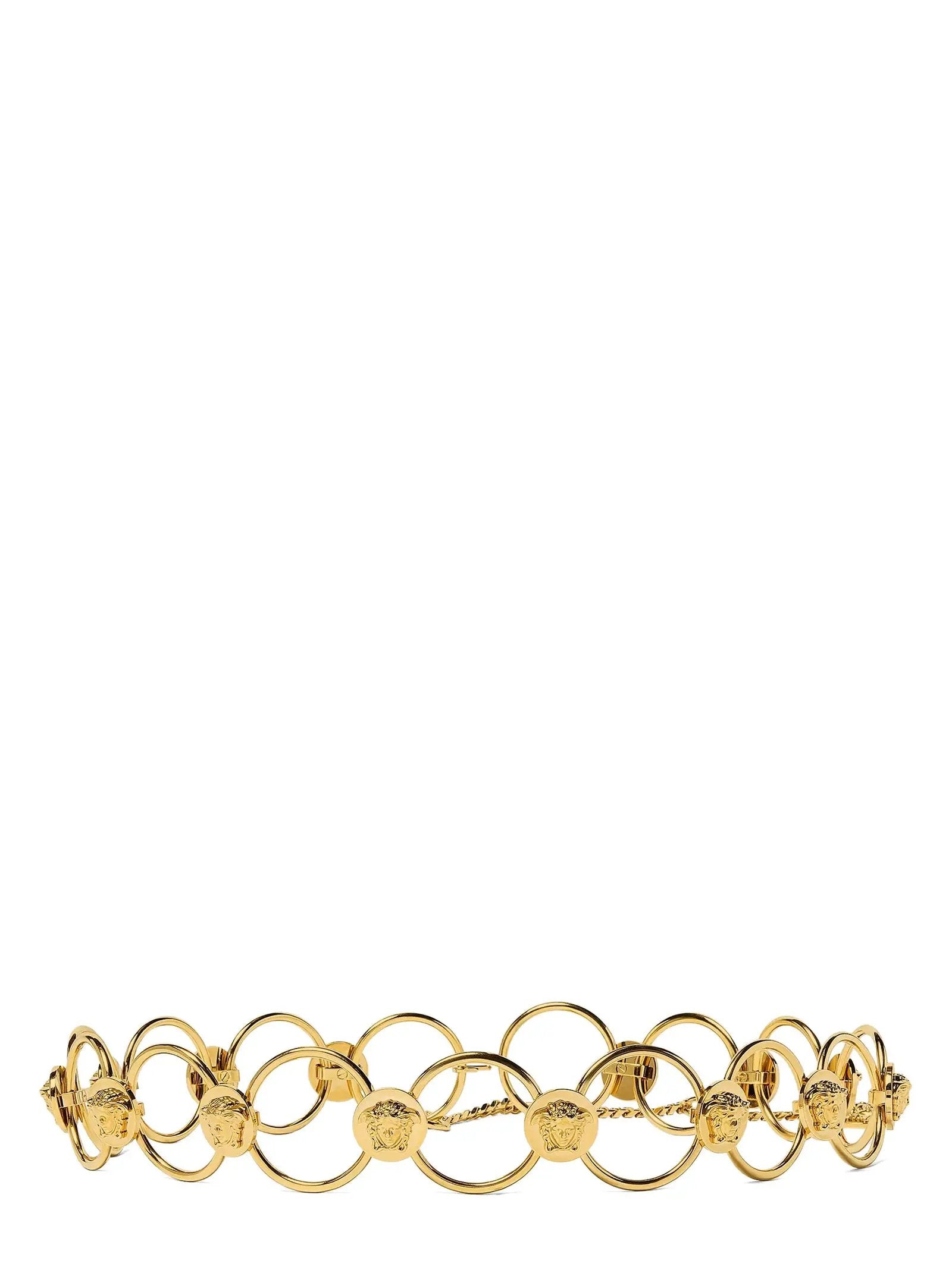 Versace Gold Brass Belt
