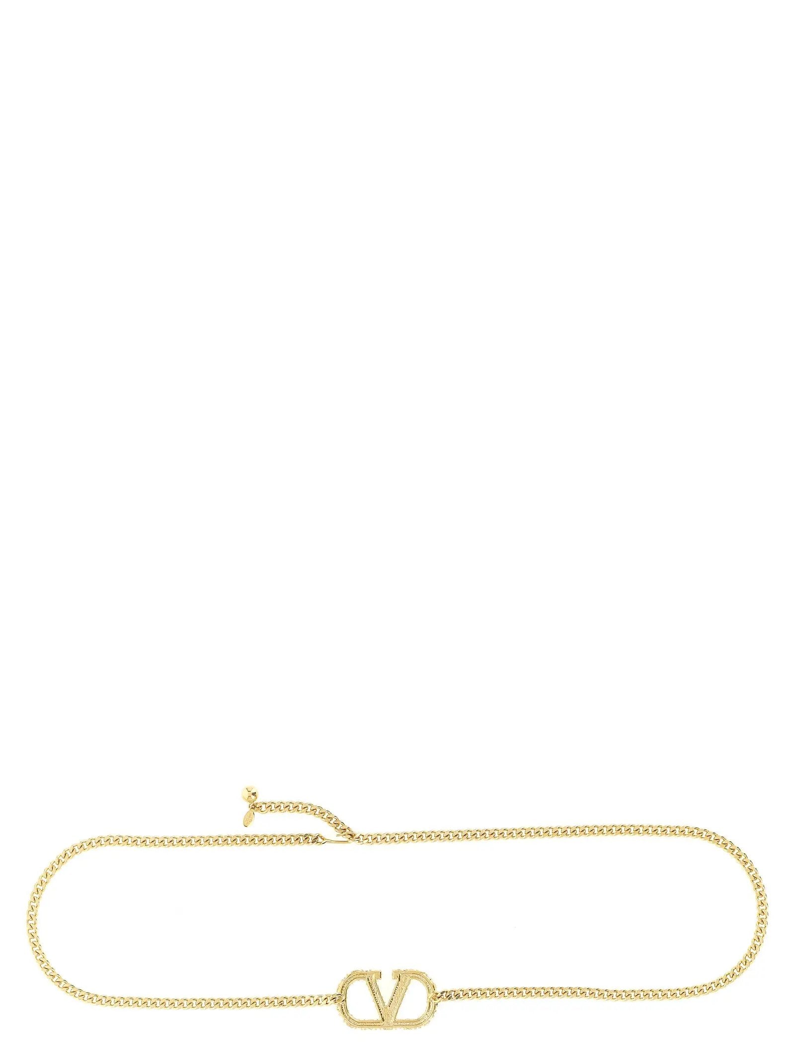 Valentino Garavani Gold Brass Belt