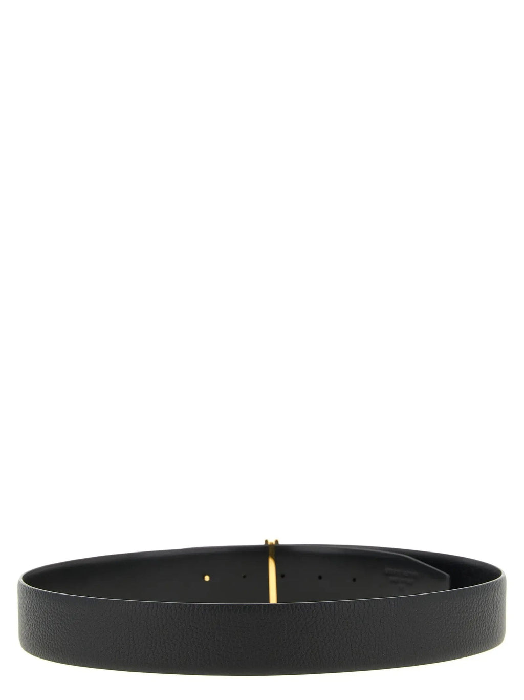 Tom Ford Black Calfskin Regular Belt