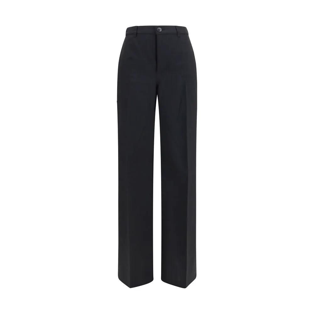 Rick Owens Black Wool Oves Aries Dress Pants