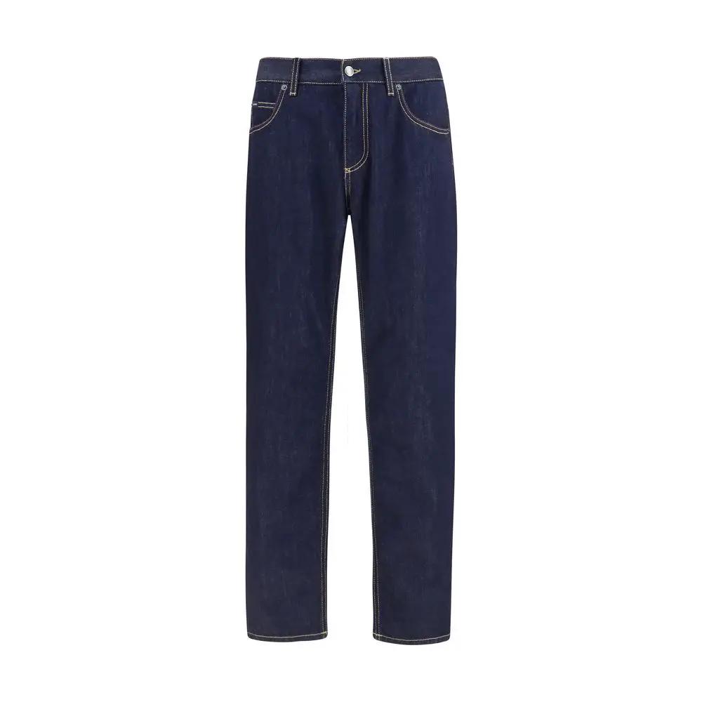 Dolce & Gabbana Blue Cotton Jeans Denim