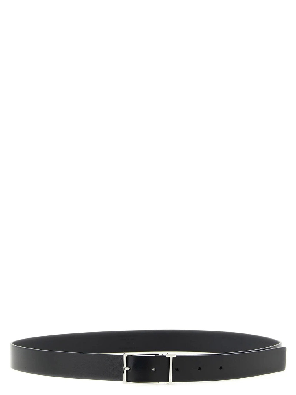 Tom Ford Black Calfskin Thin Belt