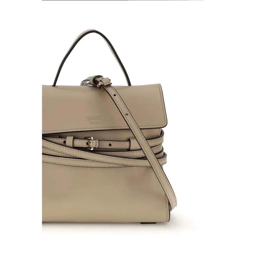 Moschino Beige Goatskin Handbag