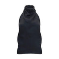 Khaite Black Open-Back Rone Top