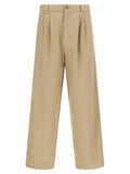 A.P.C. Beige Cotton Casual Pants