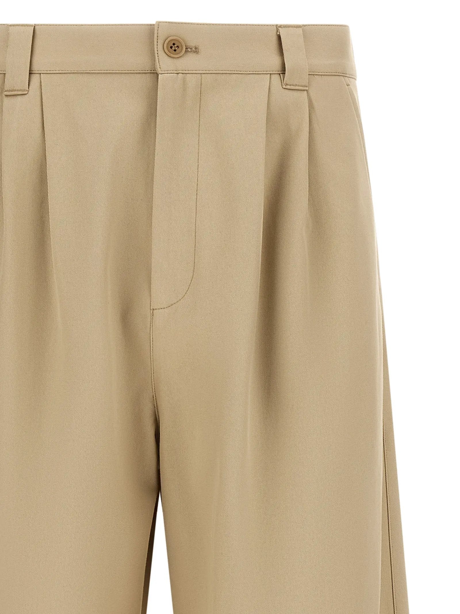 A.P.C. Beige Cotton Casual Pants