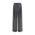 Valentino Garavani Gray Wool Oves Aries Pants