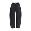 Sacai Black Polyester Casual Pants