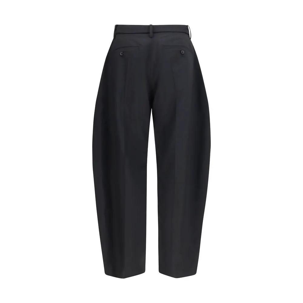 Sacai Black Polyester Casual Pants