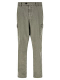 Brunello Cucinelli Bicolor Cotton Cargo Pants