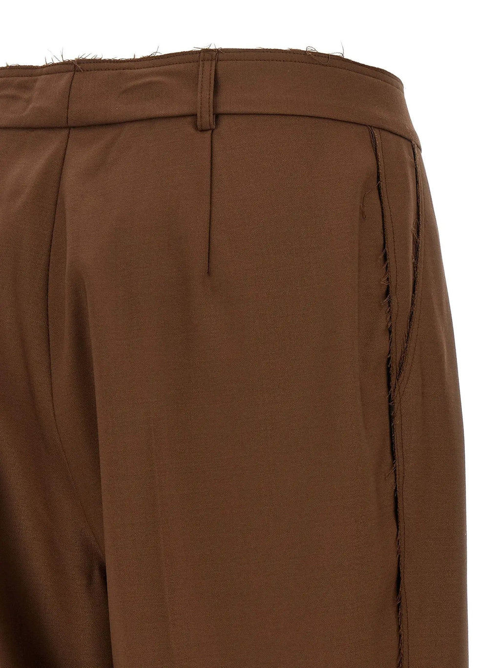 Gianluca Capannolo Beige Wool Casual Pants